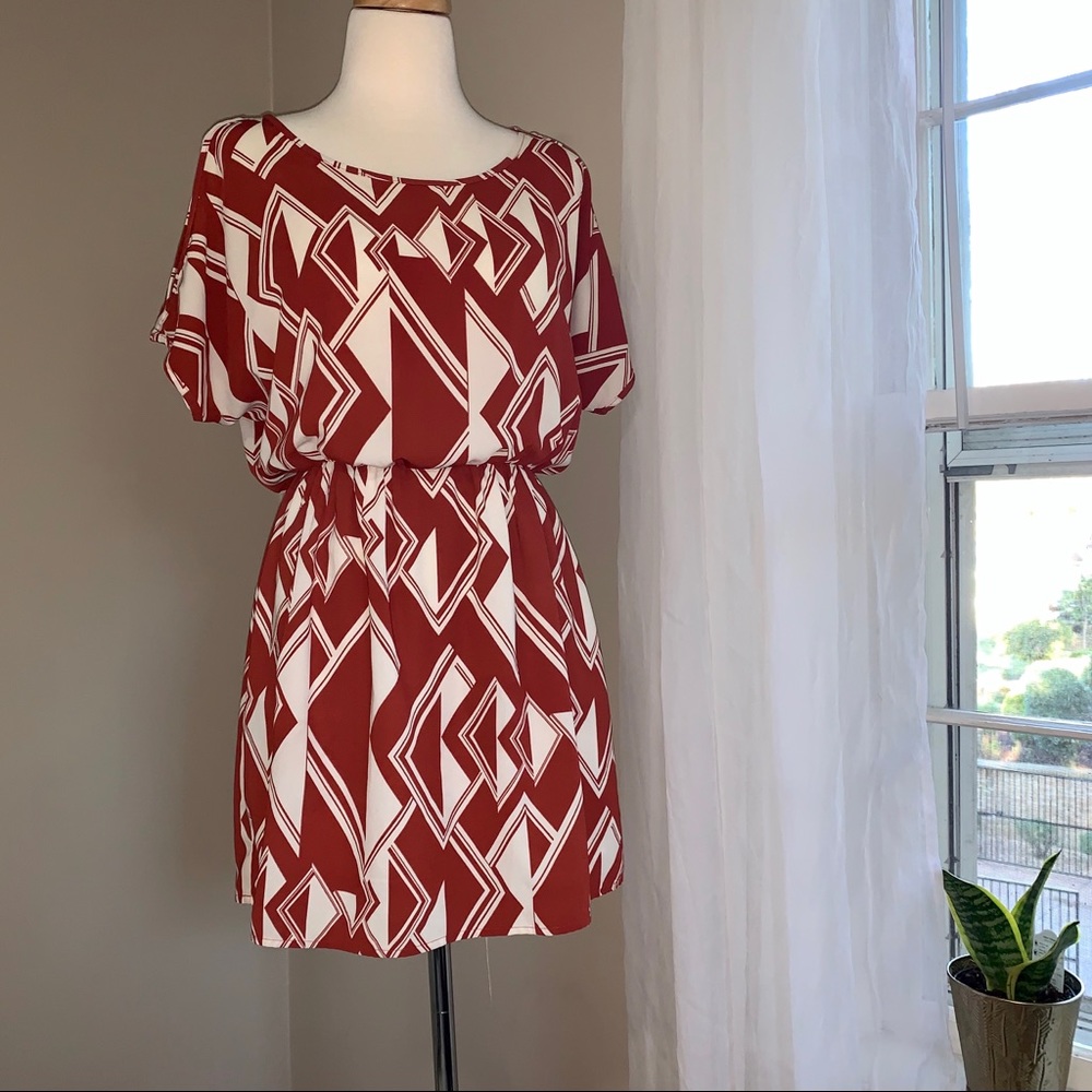 Cold Shoulder Mini Dress, Small